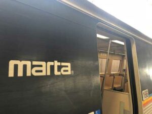 A MARTA in Atlanta.